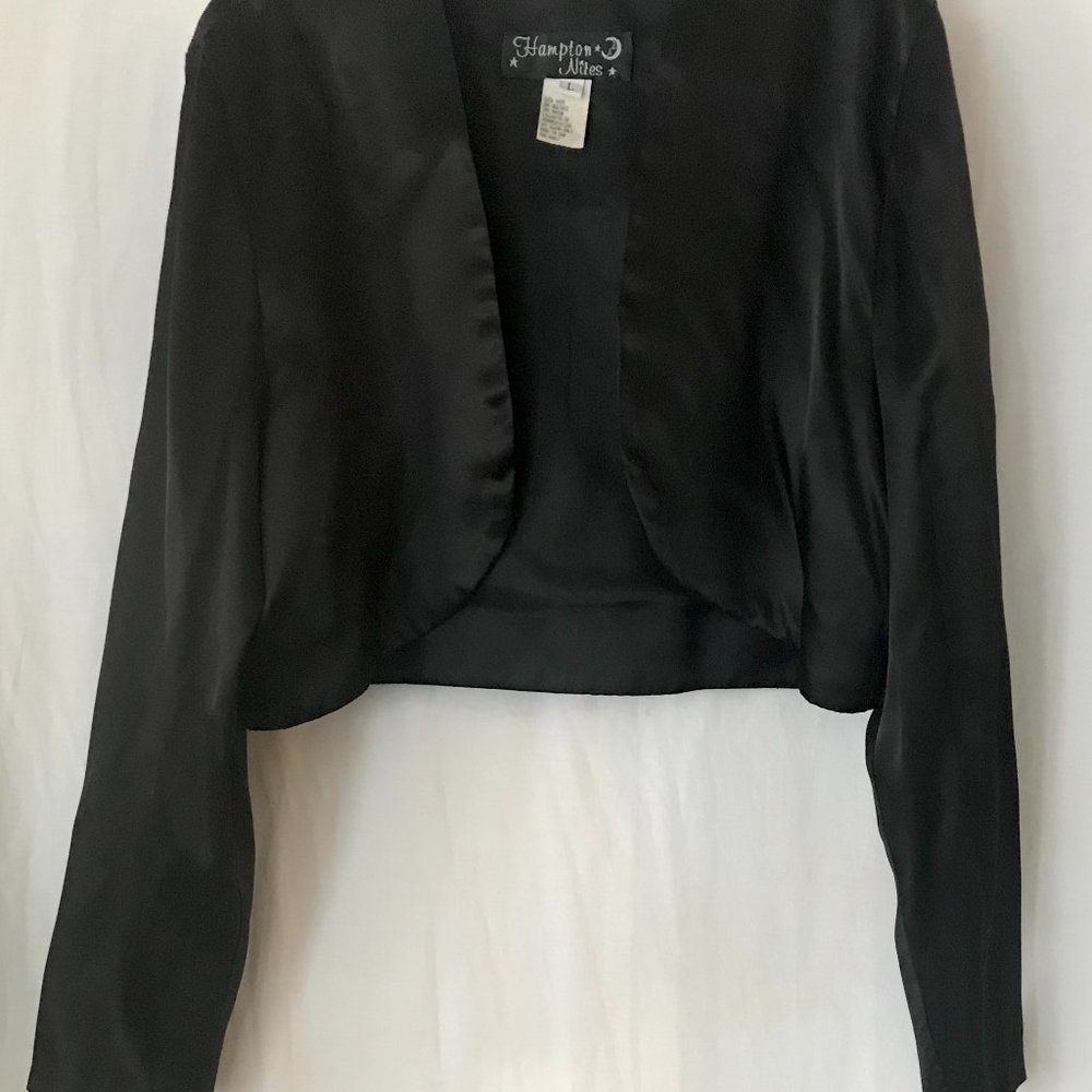 Hampton Nites, Size L, Short satin Bolero